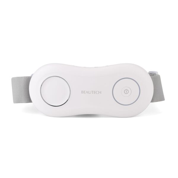 BEAUTECH Bauchmassageger&auml;t, EMS, 4 Modi, wiederaufladbar, 23x10x5cm, Wei&szlig;