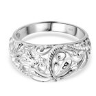 Royal Bali - 925 Silber Ring (Größe 19.00) ca. 4,50g