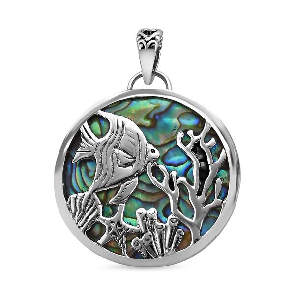 Royal Bali Kollektion- Abalone Muschel Fisch-Anhänger - 1 ct. image number 0