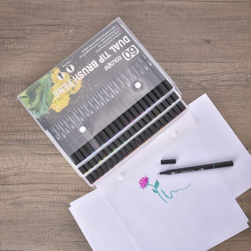 60er-Set- doppelseitige Marker mit Box image number 1
