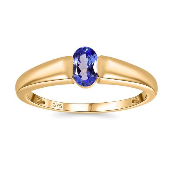 AA Tansanit Ring - 0,43 ct. image number 4