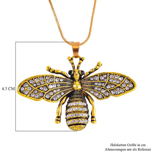 Schwarzer Kristall, Weißer Kristall Halskette ca. 70 cm  Antikes Gold image number 7