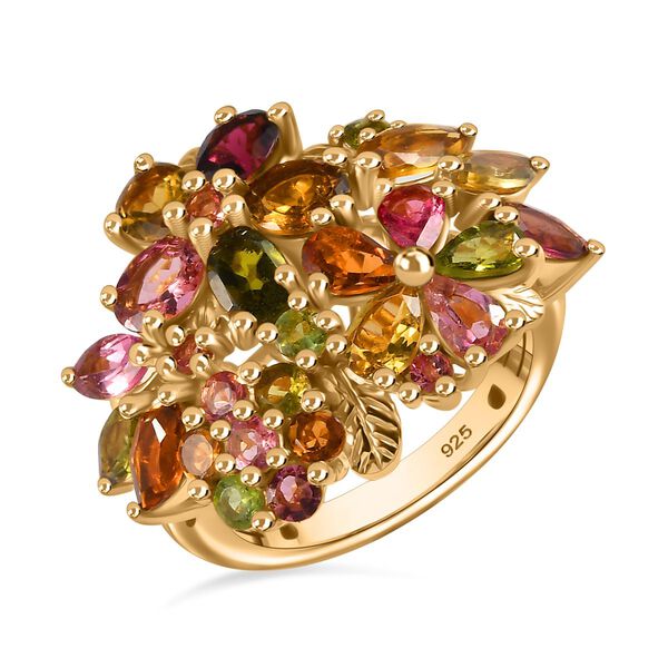 AA Multi-Turmalin Ring - 4,97 ct. image number 4