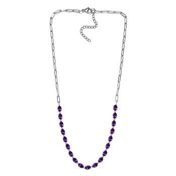 Afrikanische Amethyst-Halskette, 45 cm - 8,31 ct.