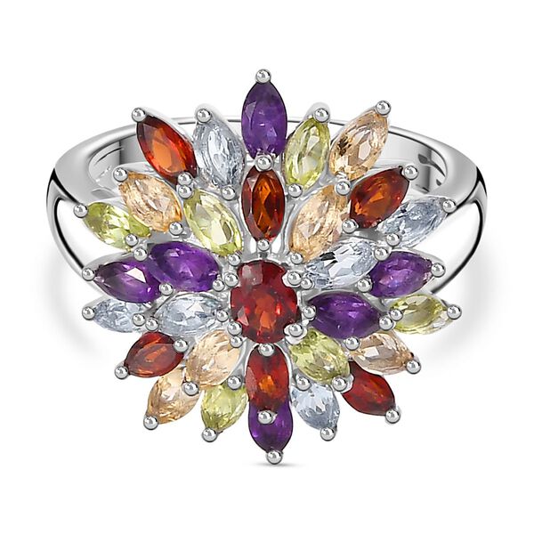 Multi-Edelstein-Ring - 2,87 ct.
