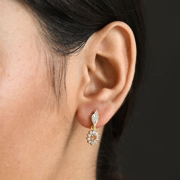 D'Joy AA Andalusit und Zirkon Ohrringe - 0,91 ct. image number 3