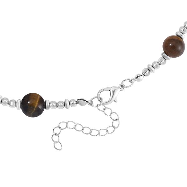 Tigerauge Halskette, 45+5 cm - 180 ct. image number 5