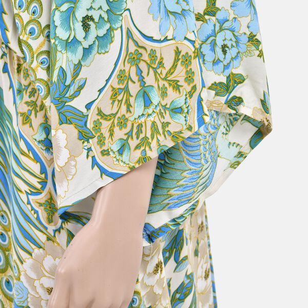 Luftiges Sommerkleid, Einheitsgröße, grün image number 7