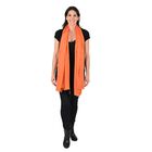 TAMSY - 100% Kaschmirwolle superweicher Schal, 70 x 190 cm, Orange
