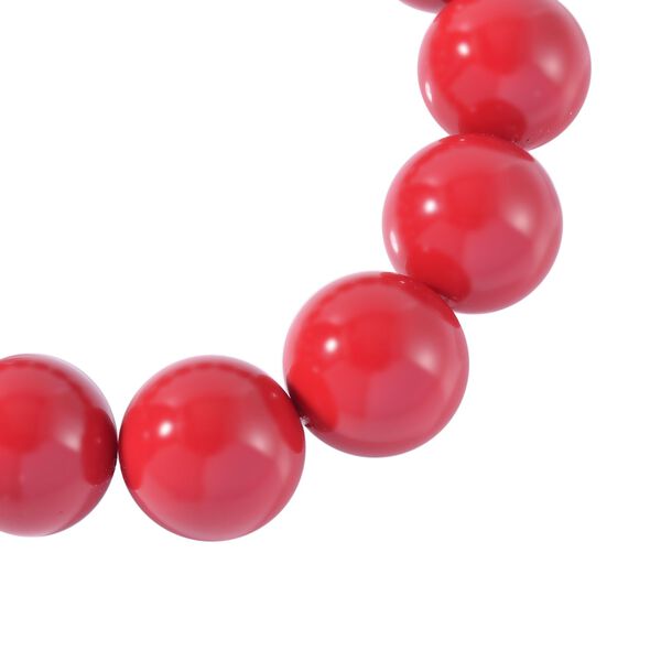 Korallen Muschelperle Armband, 18 cm image number 3