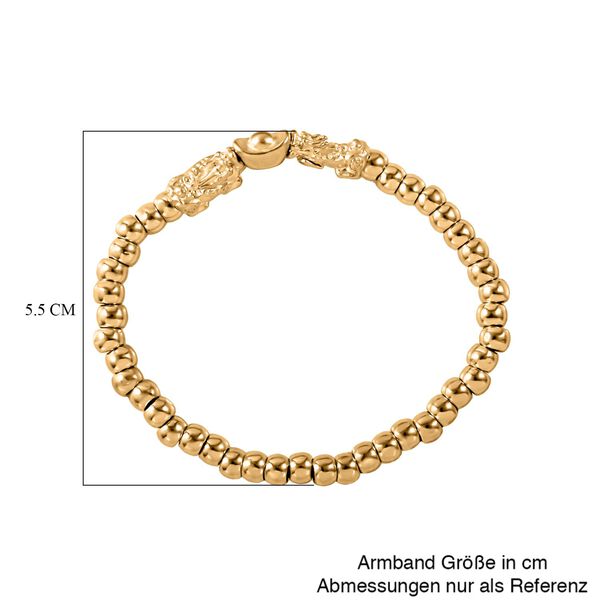 Flexibles Armband aus 999er Gold image number 4