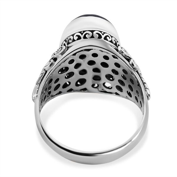 Royal Bali Kollektion- Lapislazuli Ring- 9,44 Karat image number 4