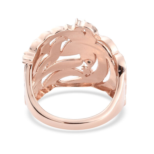 Diamant Ring 925 Silber Rosevergoldet image number 6