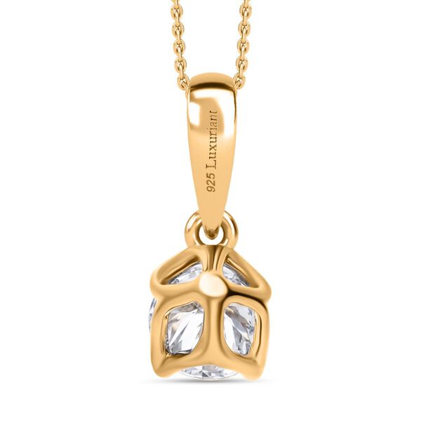 LUXURIANT SGL zertifizierter VS-EF Labor Diamant Anh&auml;nger mit 50cm Kette - 0,50 ct. image number 5
