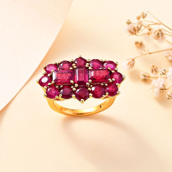 AA Afrikanischer Rubin-Ring - 6,74 ct. image number 9