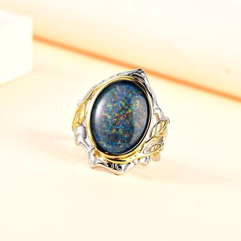 Boulder Opal Triplett Ring - 4,79 ct.