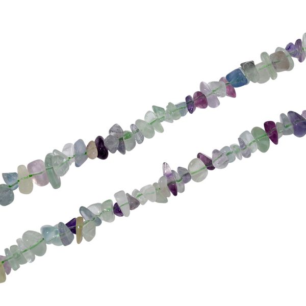 Mehrfarbige Fluorit Kette, 76 cm ca. 320.00 ct image number 4
