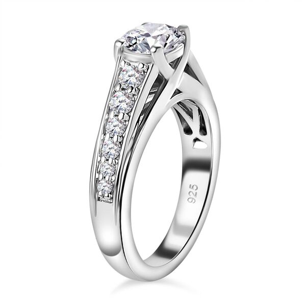 Moissanit Ring - 1,20 ct. image number 5