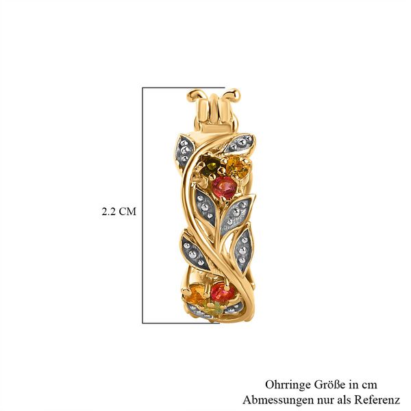 ALLORO AA Multi-Turmalin Ohrringe - 0,43 ct. image number 5