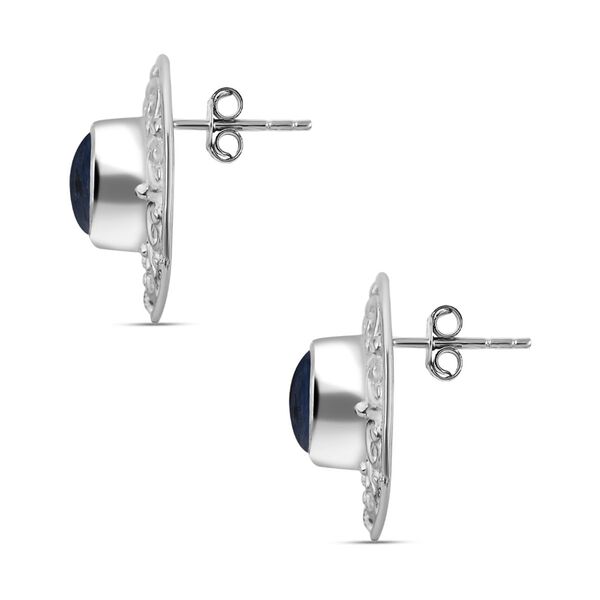 Royal Bali Kollektion - Kyanit Ohrringe 925 Silber ca. 3.20 ct image number 3