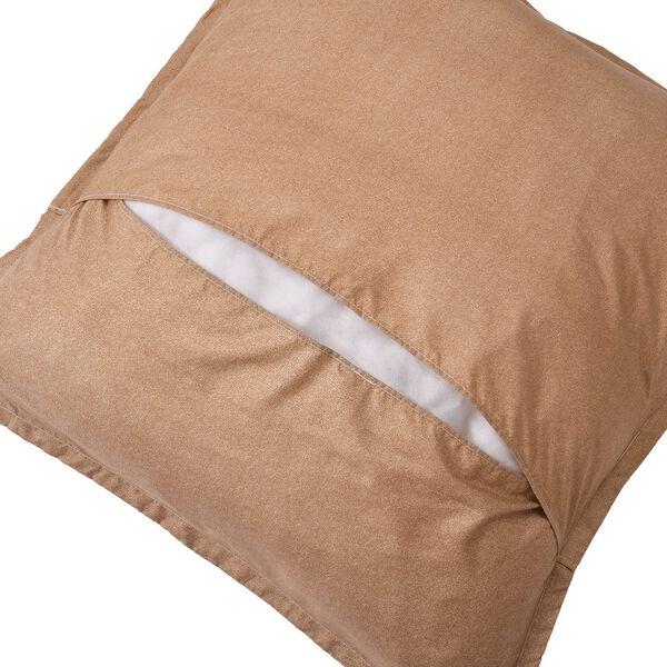 6-teiliges Set: antibakterielle, antiallergische Mikrofaser-Bettw&auml;sche, Blattmuster, Karamell image number 9