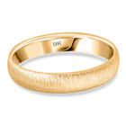 Satinierter Ring, 375 Gold (Größe 16.00) ca. 1,74g
