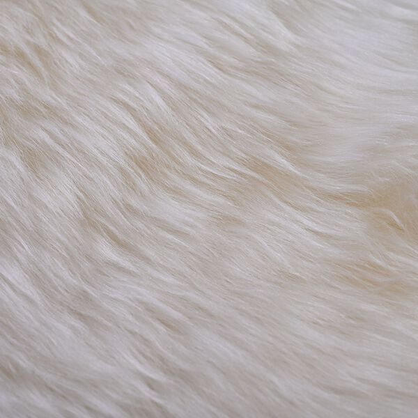 CLOSE OUT DEAL - Schafsfellteppich aus Echtleder-Fell, ca. 70x100 cm, Natur image number 3