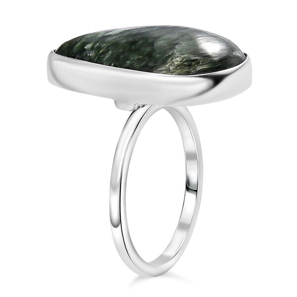 Sibirischer Seraphinit Ring - 16,35 ct. image number 4