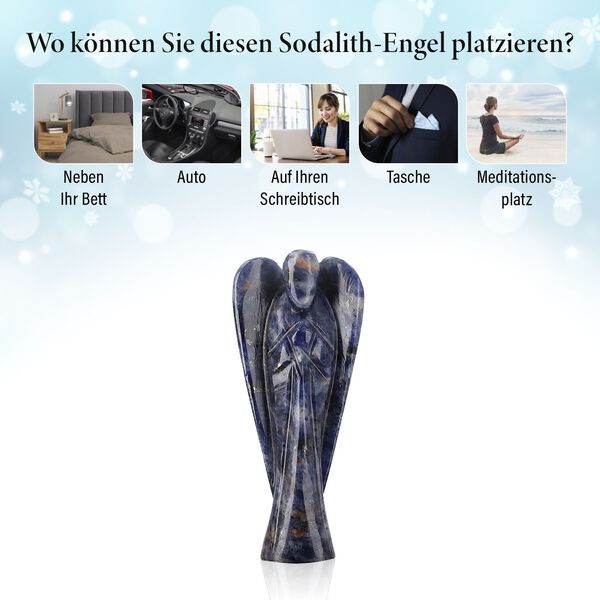 Handgefertigtes Sodalith-Geschenkset image number 4