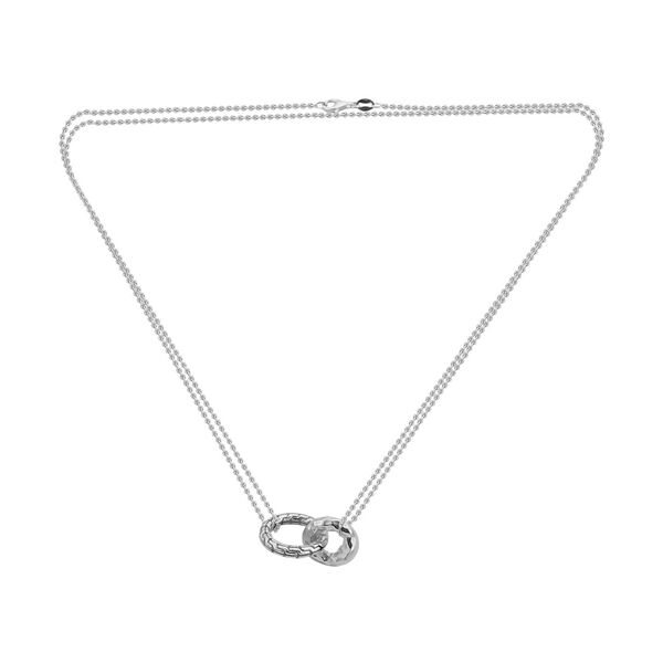 Royal Bali Kollektion- Tulang Naga verflochtener Anh&auml;nger mit 76cm Kette