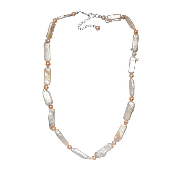 AA S&uuml;&szlig;wasser Perle Halskette, 45+5cm image number 4