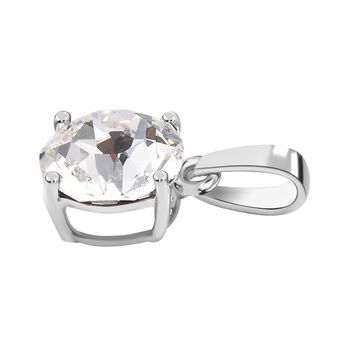 J Francis gefertigt mit SWAROVSKI- 2er-Set- Wei&szlig;es Kristall Swarovski-Schmuckset