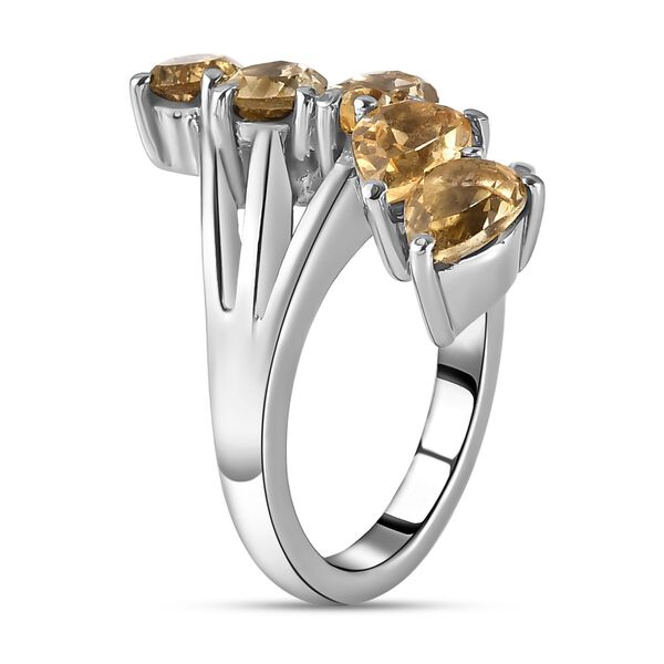 Citrin-Ring, (Größe 16.00) Edelstahl, ca. 3,06 ct image number 5