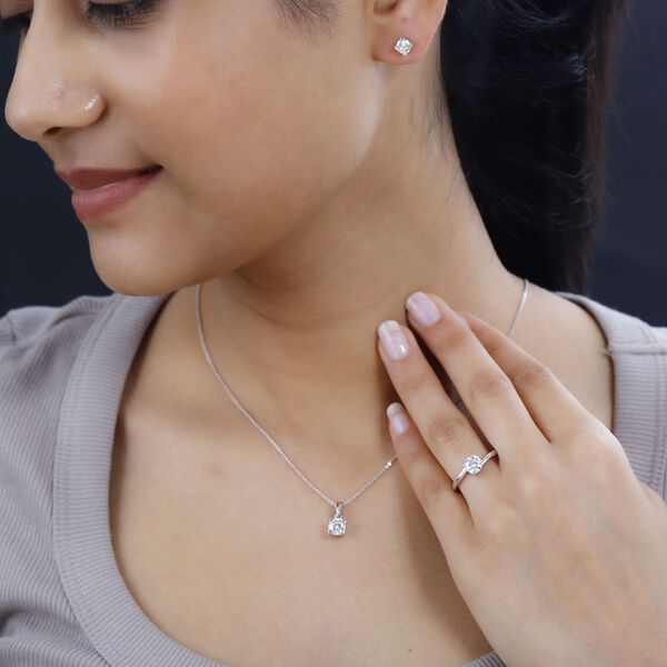 Moissanit Schmuckset - 2,40 ct. image number 11