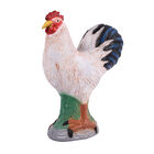 Huhn Gartendekoration, Schwarz und Weiß