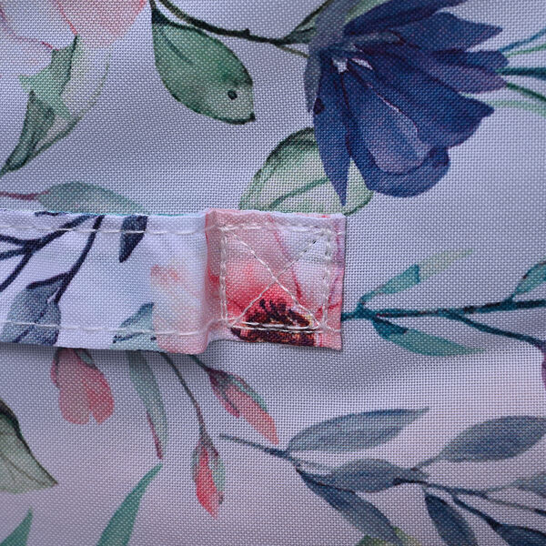 Serenity Night: Aufbewahrungstasche, Gr&ouml;&szlig;e: 24x34x34 cm, Blumenmuster, Mehrfarbig image number 5