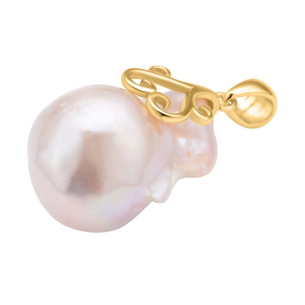 S&uuml;&szlig;wasser Perlen-Anh&auml;nger, 925 Silber vergoldet image number 4