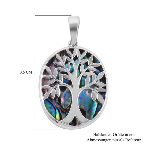 Royal Bali Kollektion - Abalone Muschel Anh&auml;nger 925 Silber ca. 3,27g image number 5