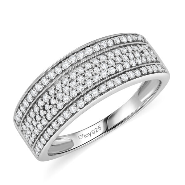 D'Joy wei&szlig;er Diamant Ring - 0,53 ct. image number 3