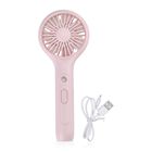 Kompakt Mini-Ventilator F5 mit Erfrischendem Nebelspray: Ultra-leicht, 20,2x8,5x36,2 cm, Elegantes Rosa