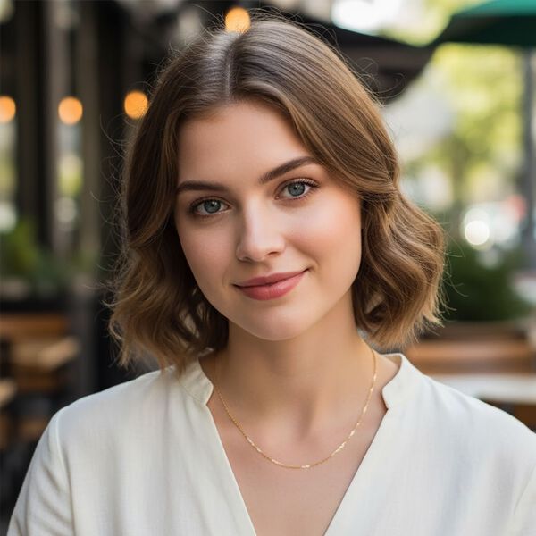 750 Gold Kette ca. 45 cm image number 2