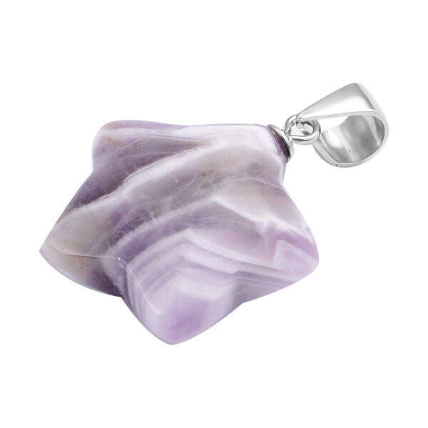 Zweifarbiger Amethyst Anh&auml;nger 925 Silber rhodiniert ca. 12,00 ct image number 2