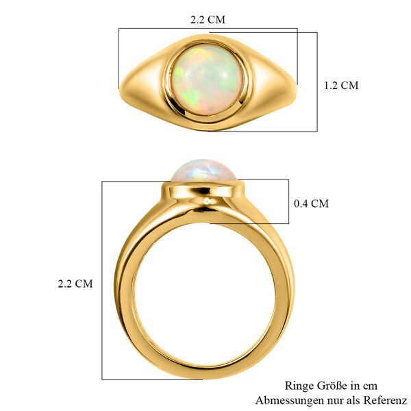 Natürlicher, äthiopischer Opal-Ring - 1,25 ct. image number 7