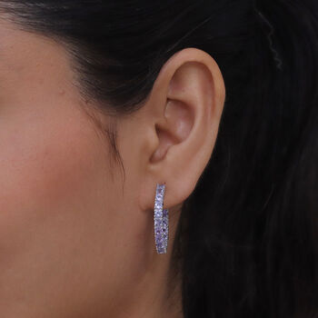 D'Joy Tansanit Ohrringe - 3,96 ct.