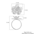 Royal Bali Kollektion- Floraler Ring image number 5