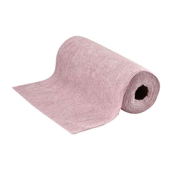 Wiederverwendbare Abrei&szlig;-Mikrofaser-Handtuchrolle - 30x30cm, 30 T&uuml;cher/Rolle, 180gsm, Rosa image number 1