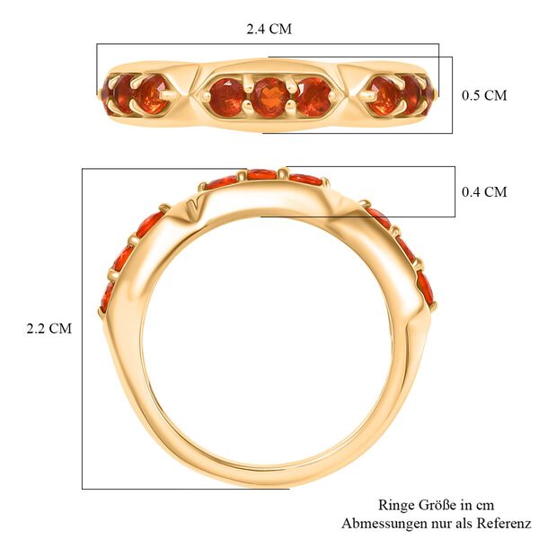 D'Joy AAA Blaze Feueropal Ring - 0,42 ct. image number 7