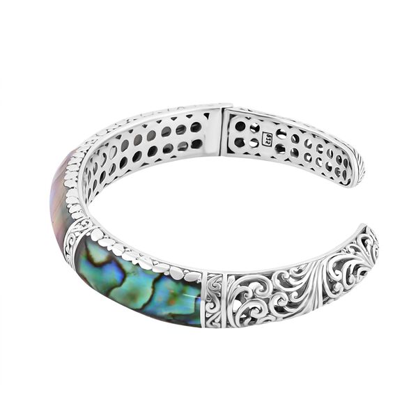 Royal Bali Kollektion- Abalone Muschel Armreif, 19cm image number 4