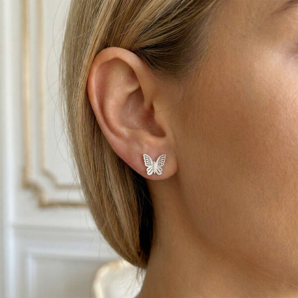 Royal Bali 925 Silber Ohrringe 2,84g image number 3