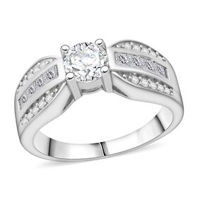 LUSTRO STELLA weißer Zirkonia Ring